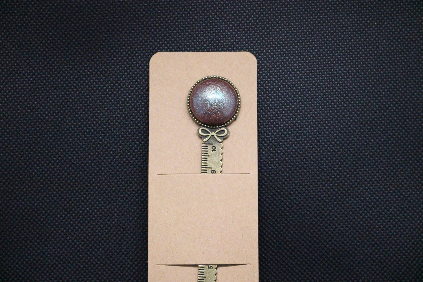 Resin / Metal Ruler Bookmark (2789) for Stylish Reading