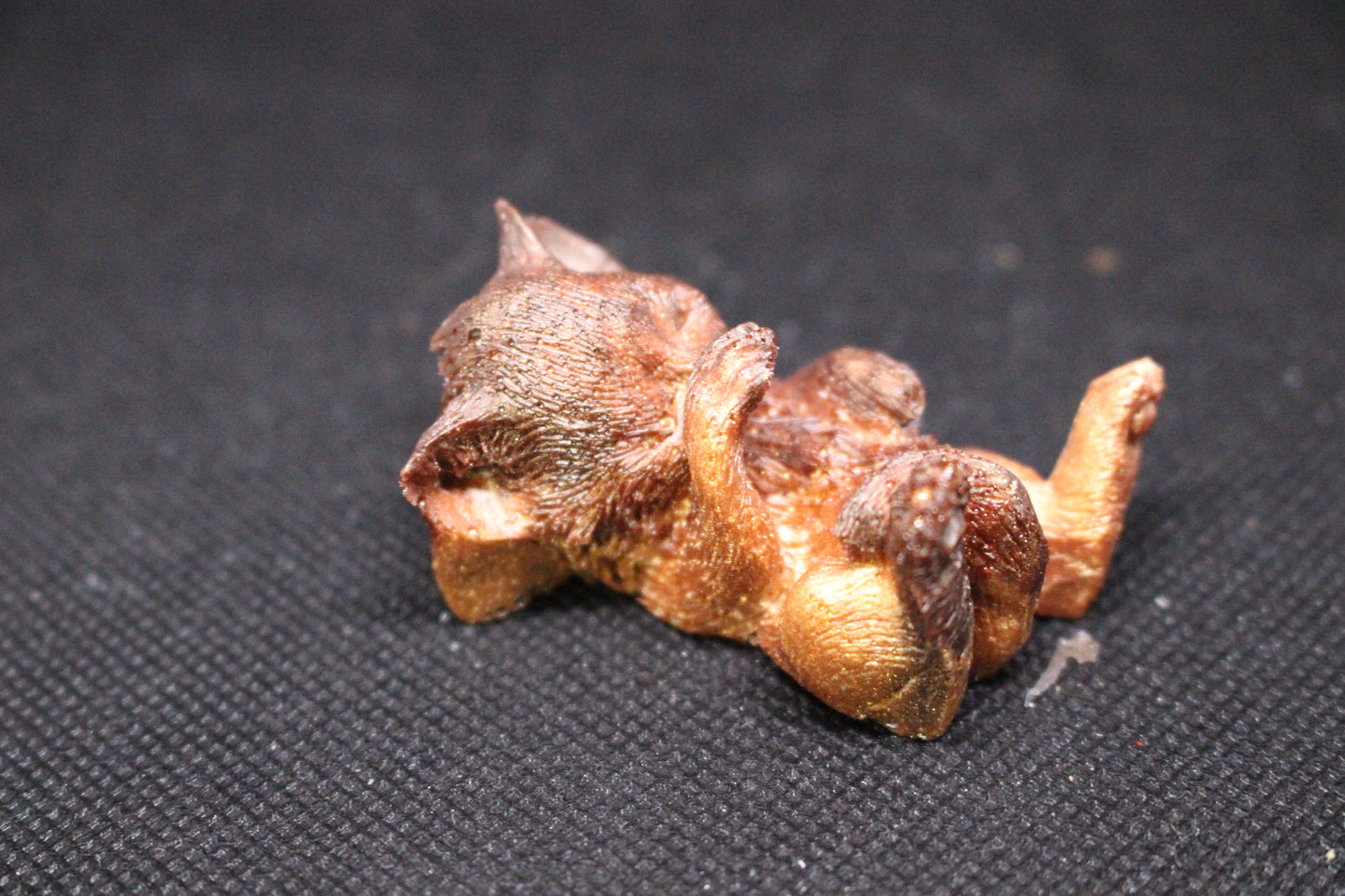 Mini Sleeping Cat Resin Figurine for Home Décor