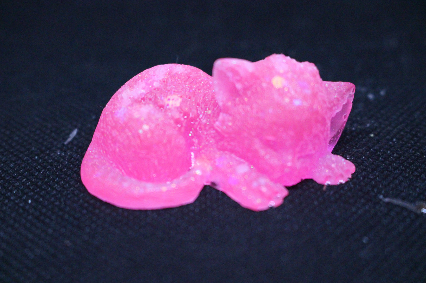 Adorable Mini Sleeping Cat Resin Figurine for Decor