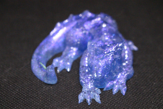 Sleeping Dragon Resin Figurine 1 Inch Tall 2 Inches Wide