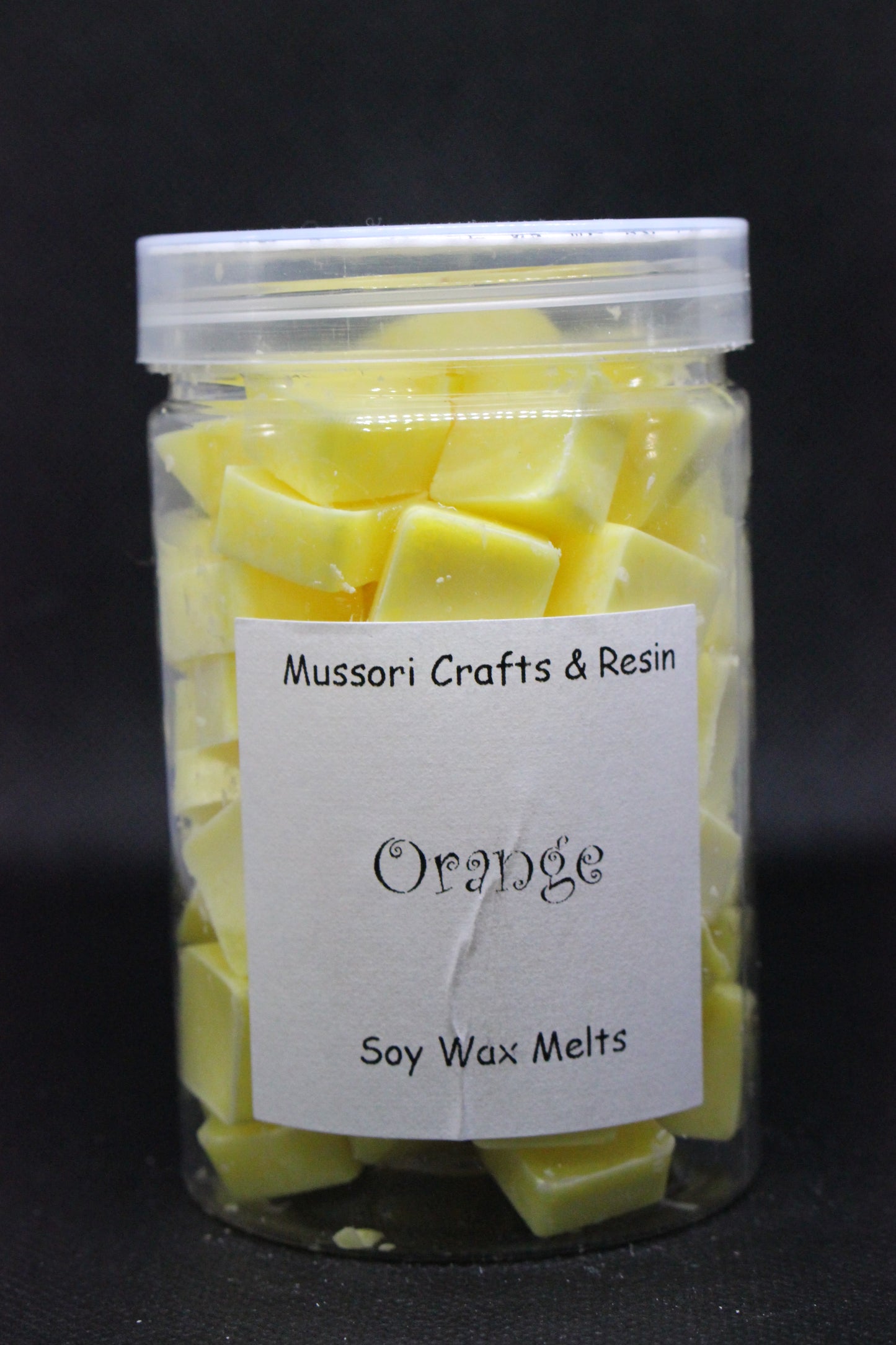 Soy Mini Square Wax Melts - Orange Scented Eco-Friendly
