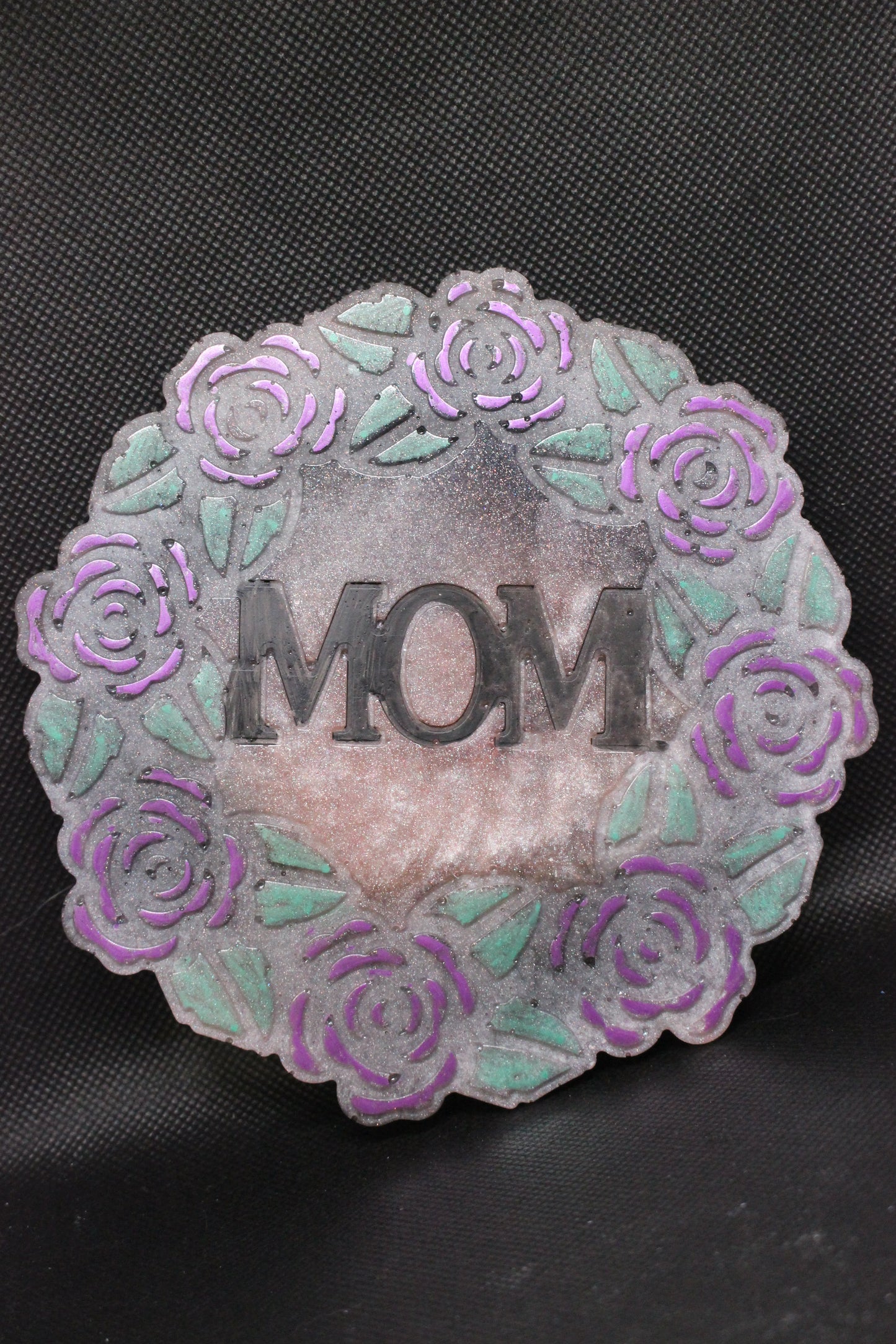 MOM Flower Wall Hanging for Mother's Day Gift Decor