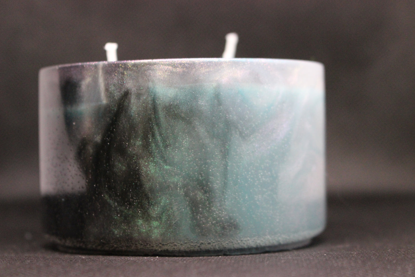 Resin Candle - Vanilla Coconut Scented Soy Decor