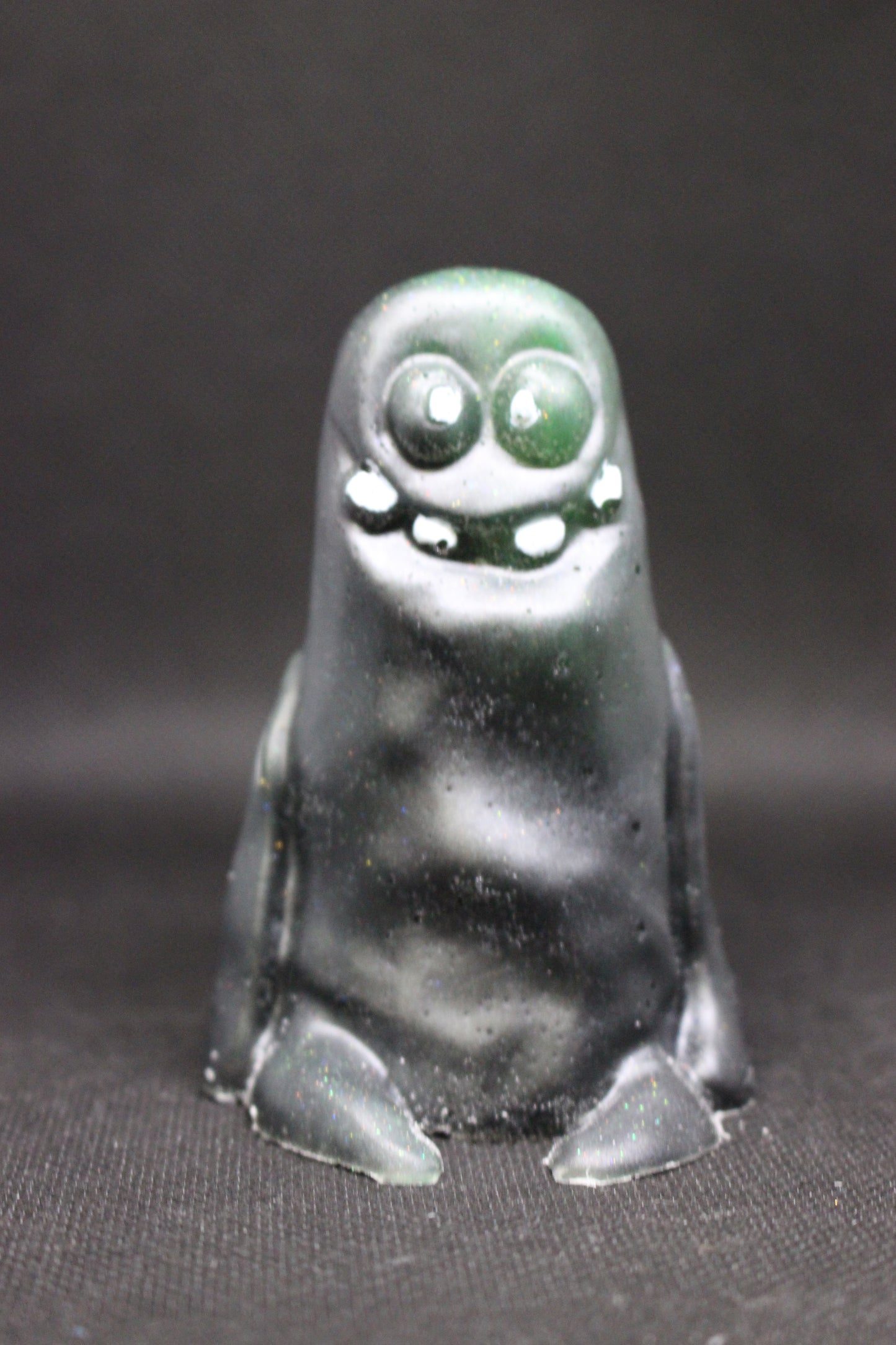 Cute Monster with Teeth Handmade Decorative Figure