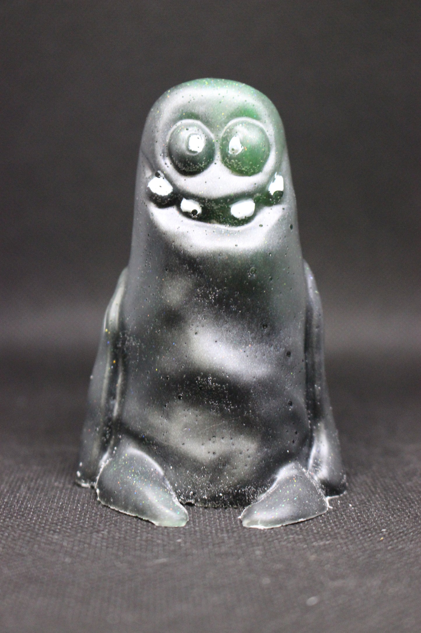 Cute Monster with Teeth Handmade Decorative Figure