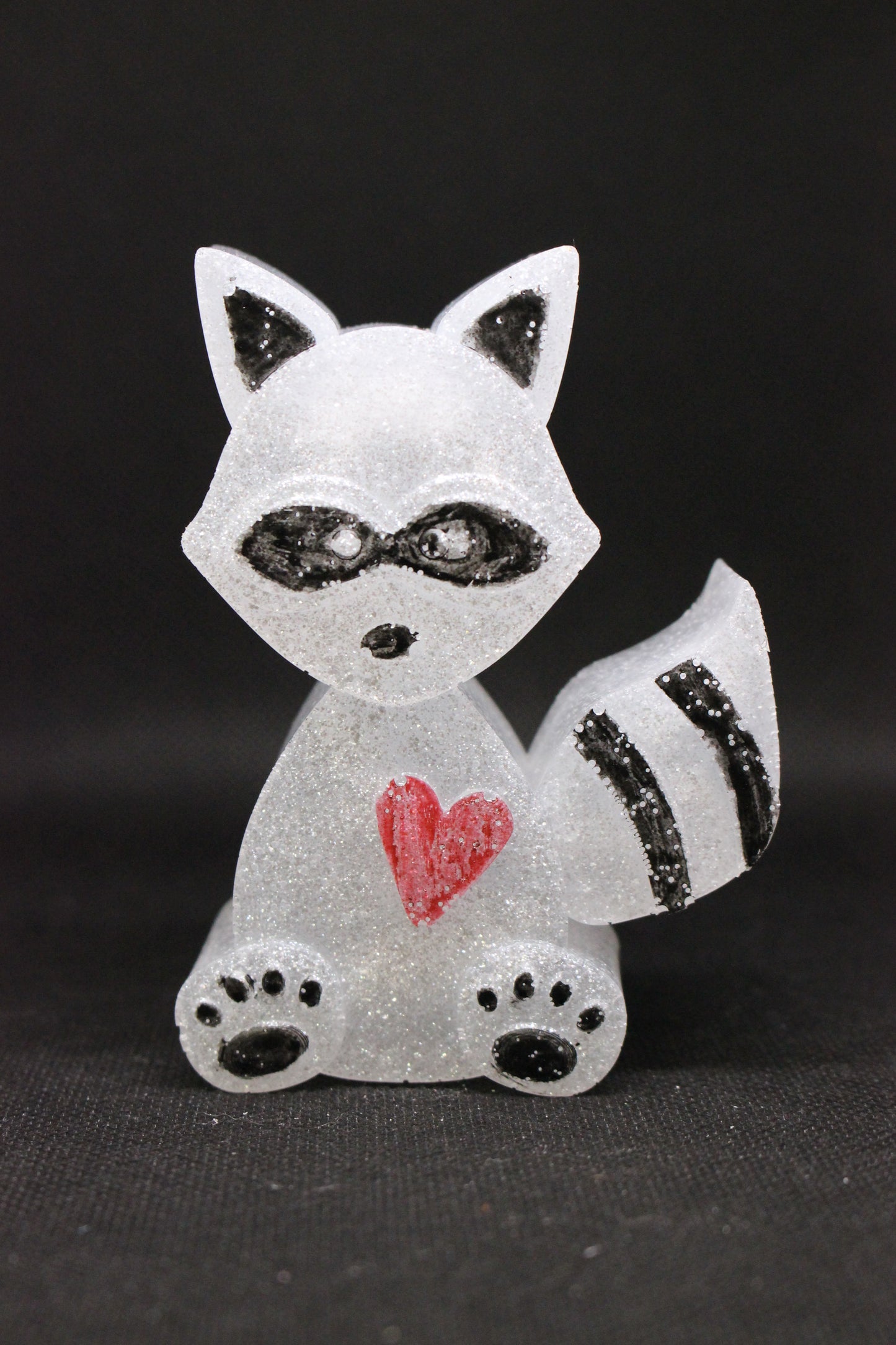 Charming Raccoon Resin Decor for Home and Office