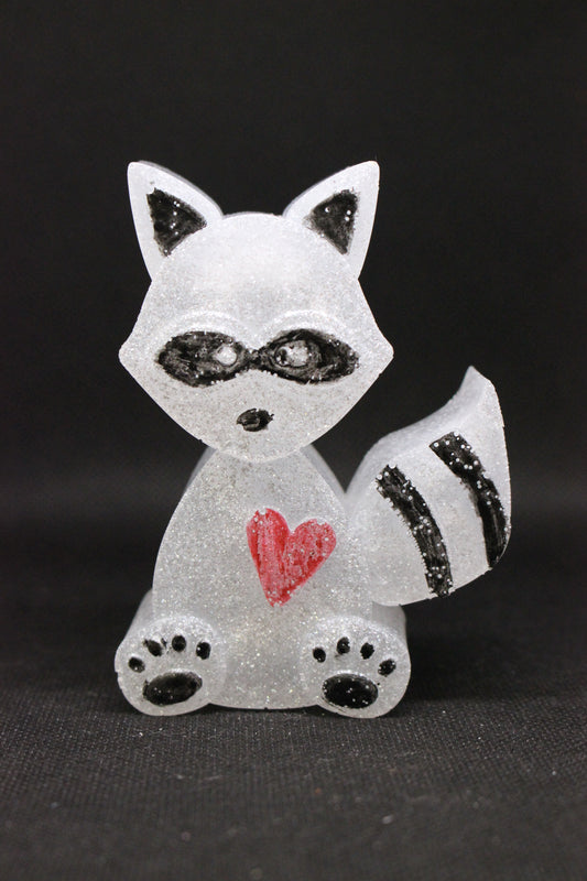 Charming Raccoon Resin Decor for Home and Office