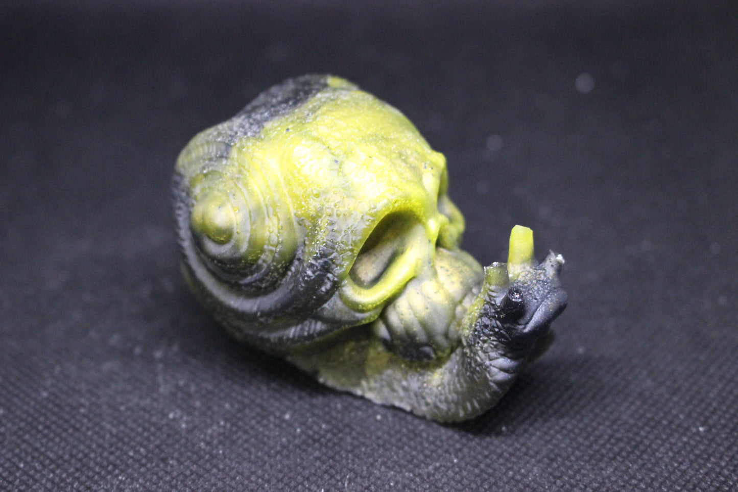 Skull Snail Handmade Resin Decor for Unique Art Lovers