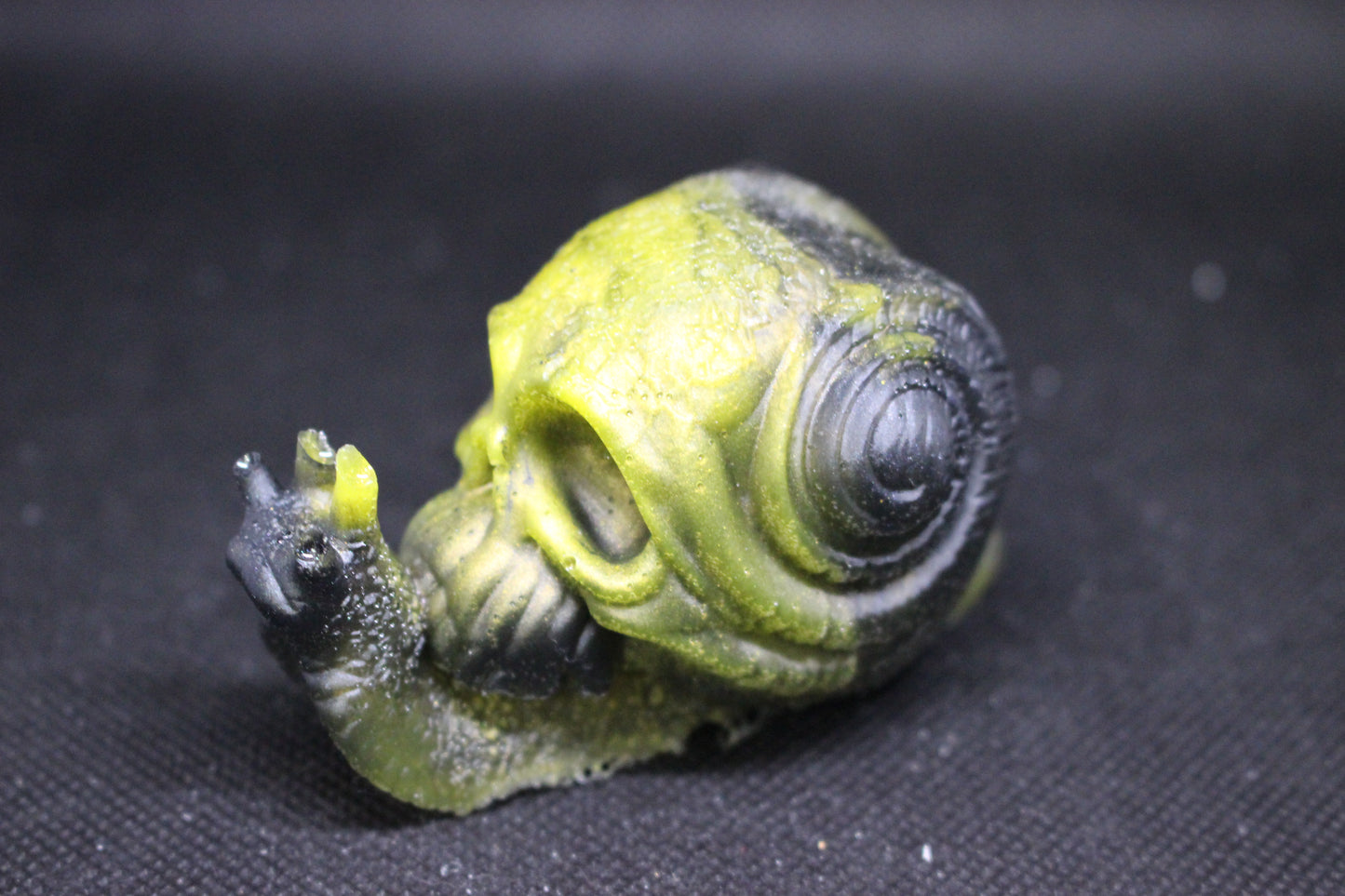 Skull Snail Handmade Resin Decor for Unique Art Lovers