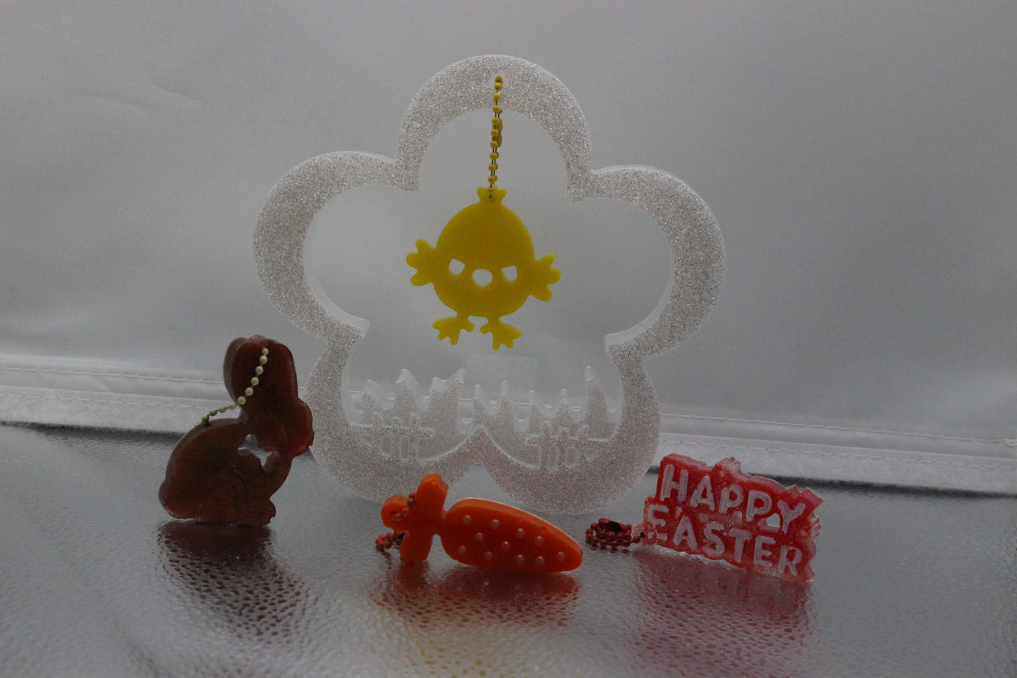 Easter Decor With Hanging Figurines For Festive Celebrations