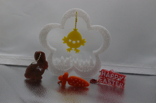 Easter Decor With Hanging Figurines For Festive Celebrations