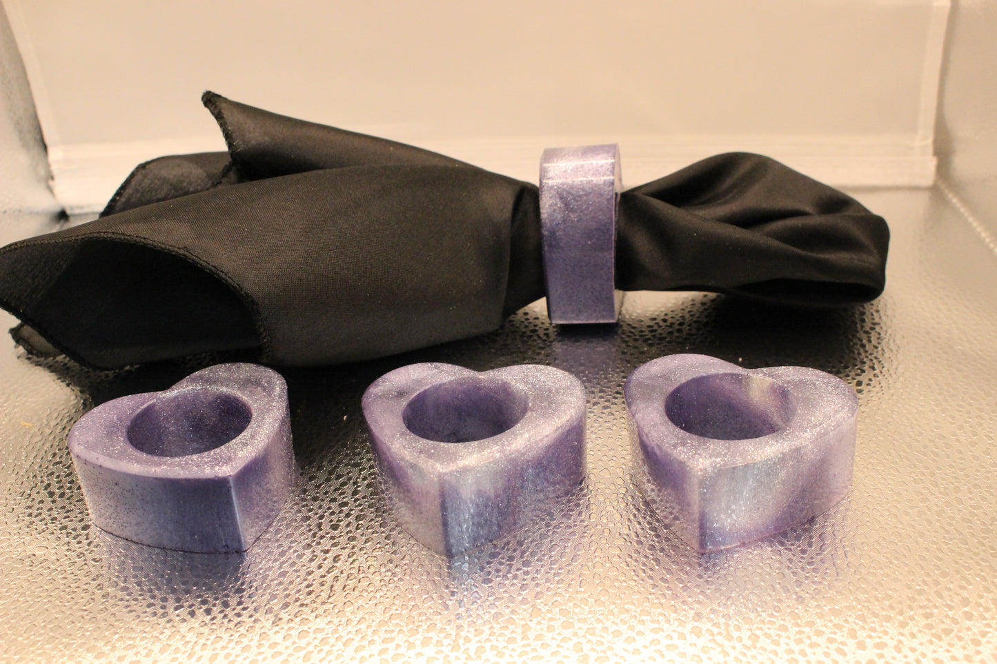 Elegant Resin Napkin Ring (4 Piece) Set for Dining