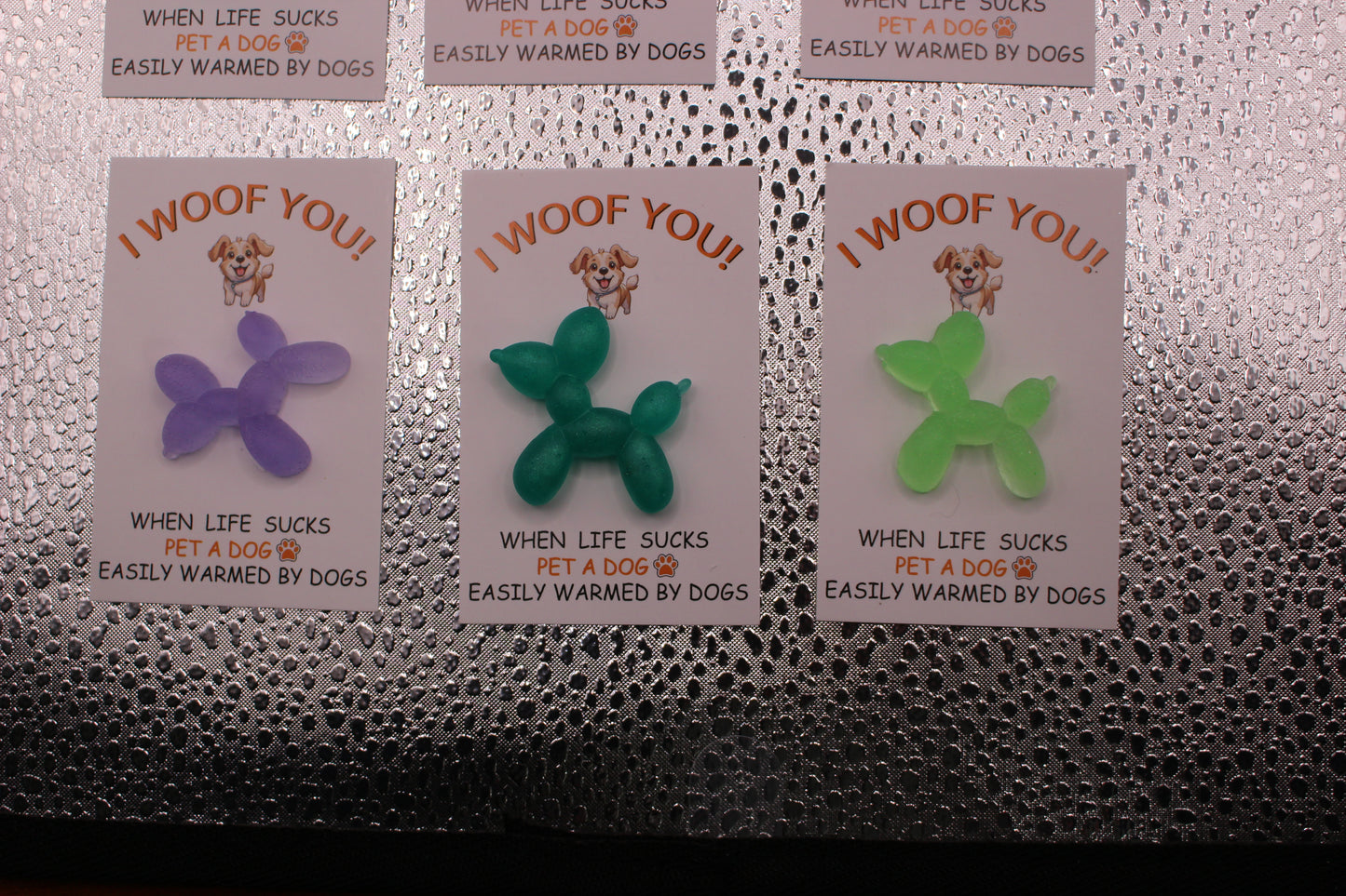 Pocket Hugs - Resin Balloon Dog Figurine for Joyful Moments