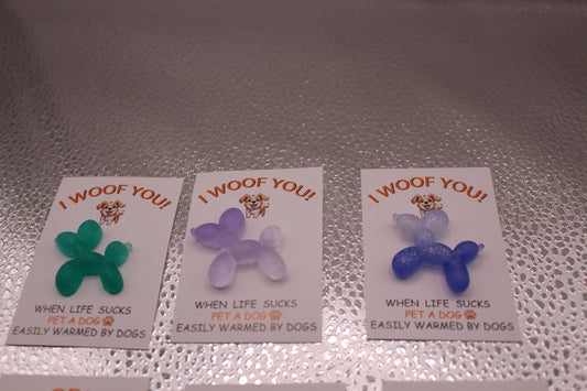 Pocket Hugs - Resin Balloon Dog Figurine for Joyful Moments