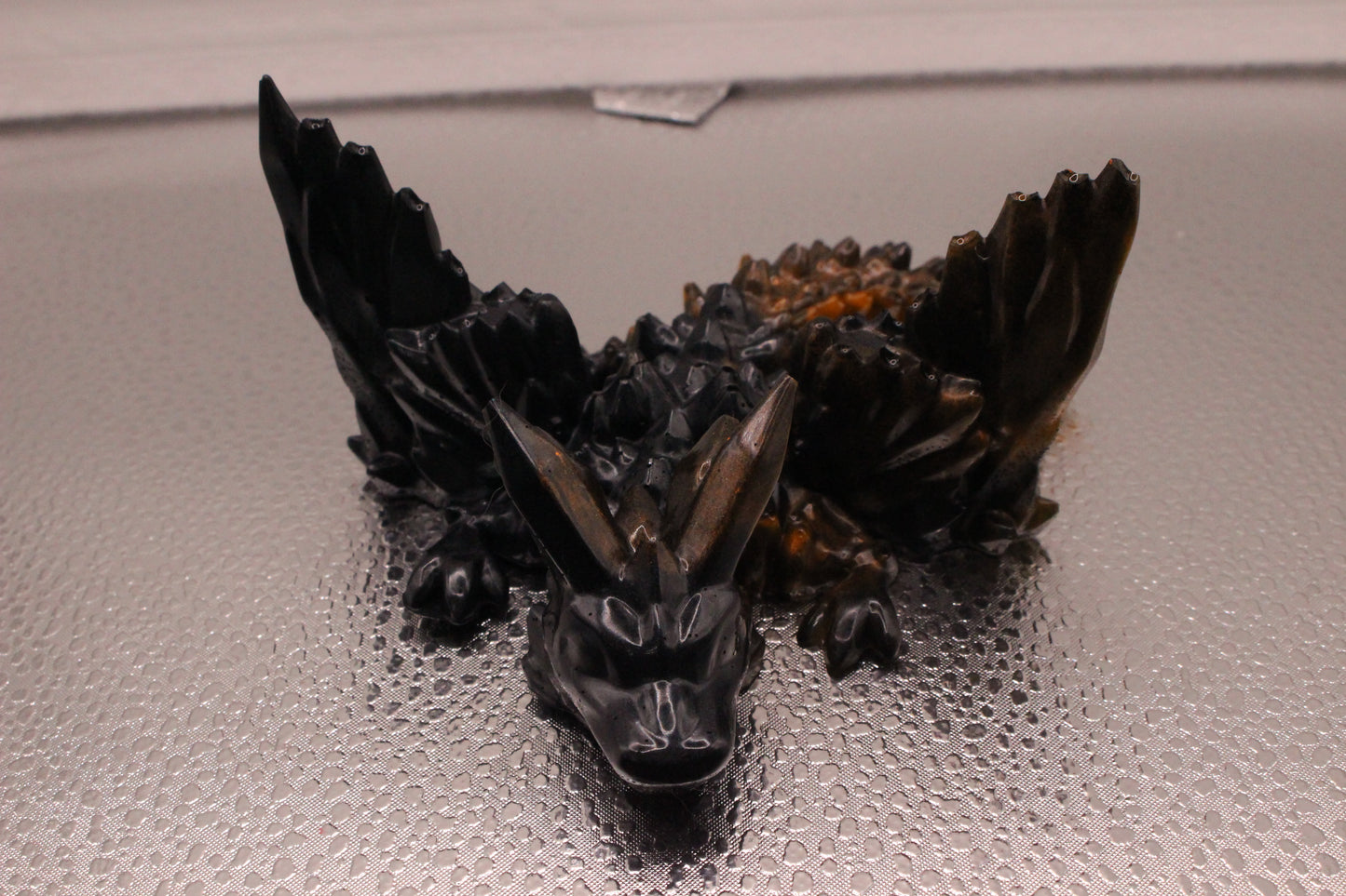 Resin Winged Dragon Collectible Fantasy Home Decor
