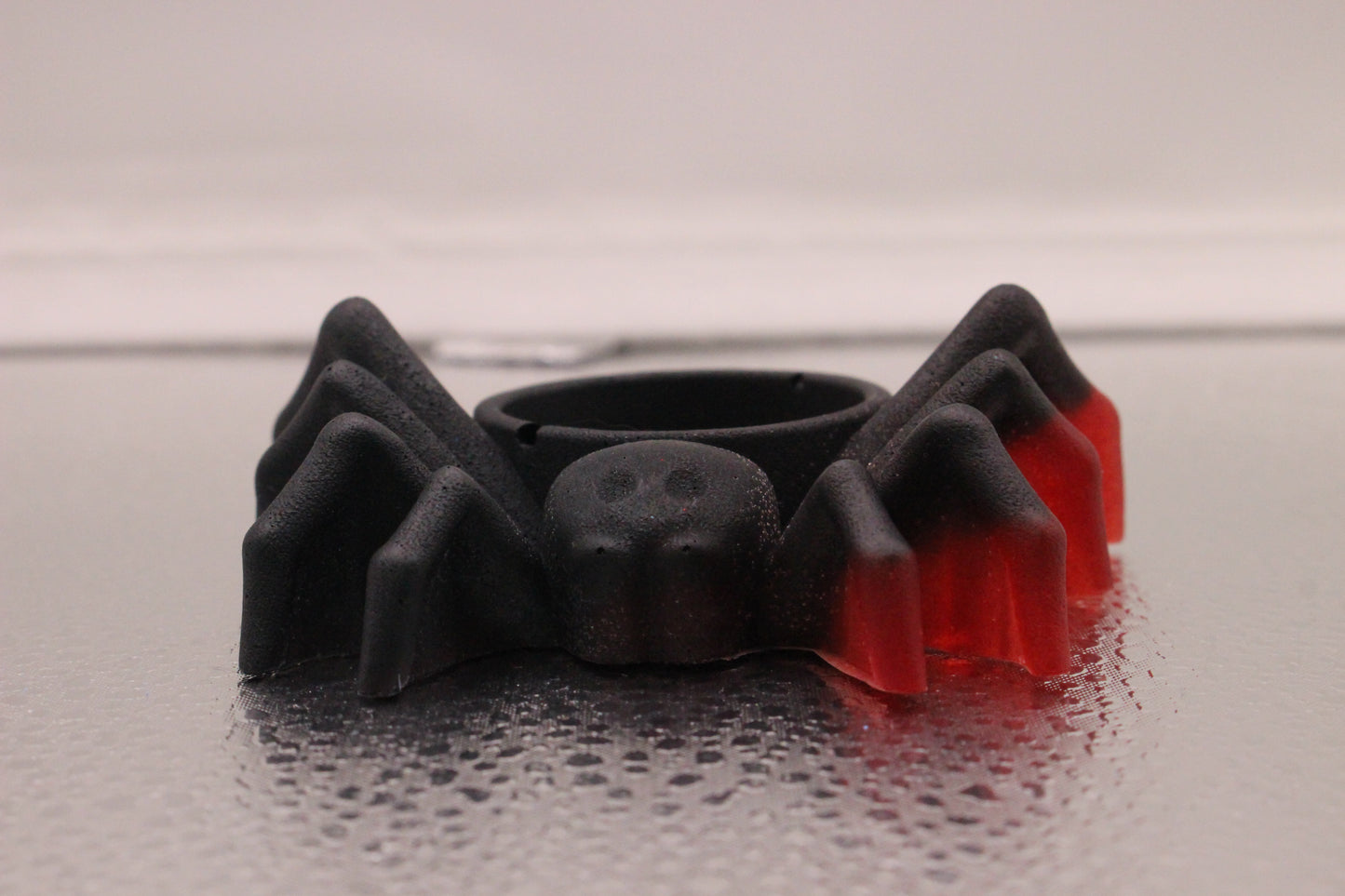 Handmade Resin Spider Tea Light Holder for Spooky Home Decor