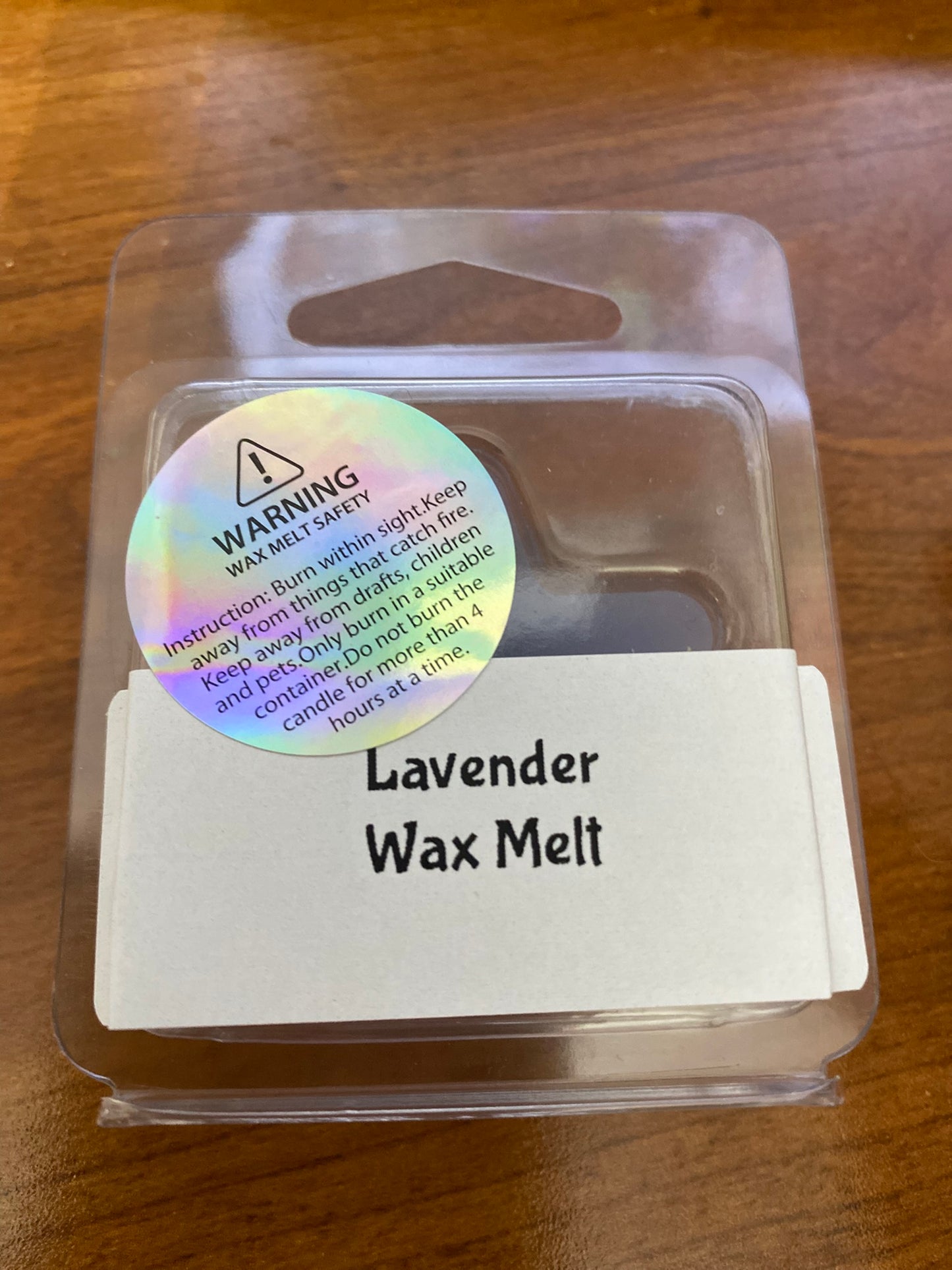 Wax Melts (Lavender) Natural Beeswax Star Shaped Aromas