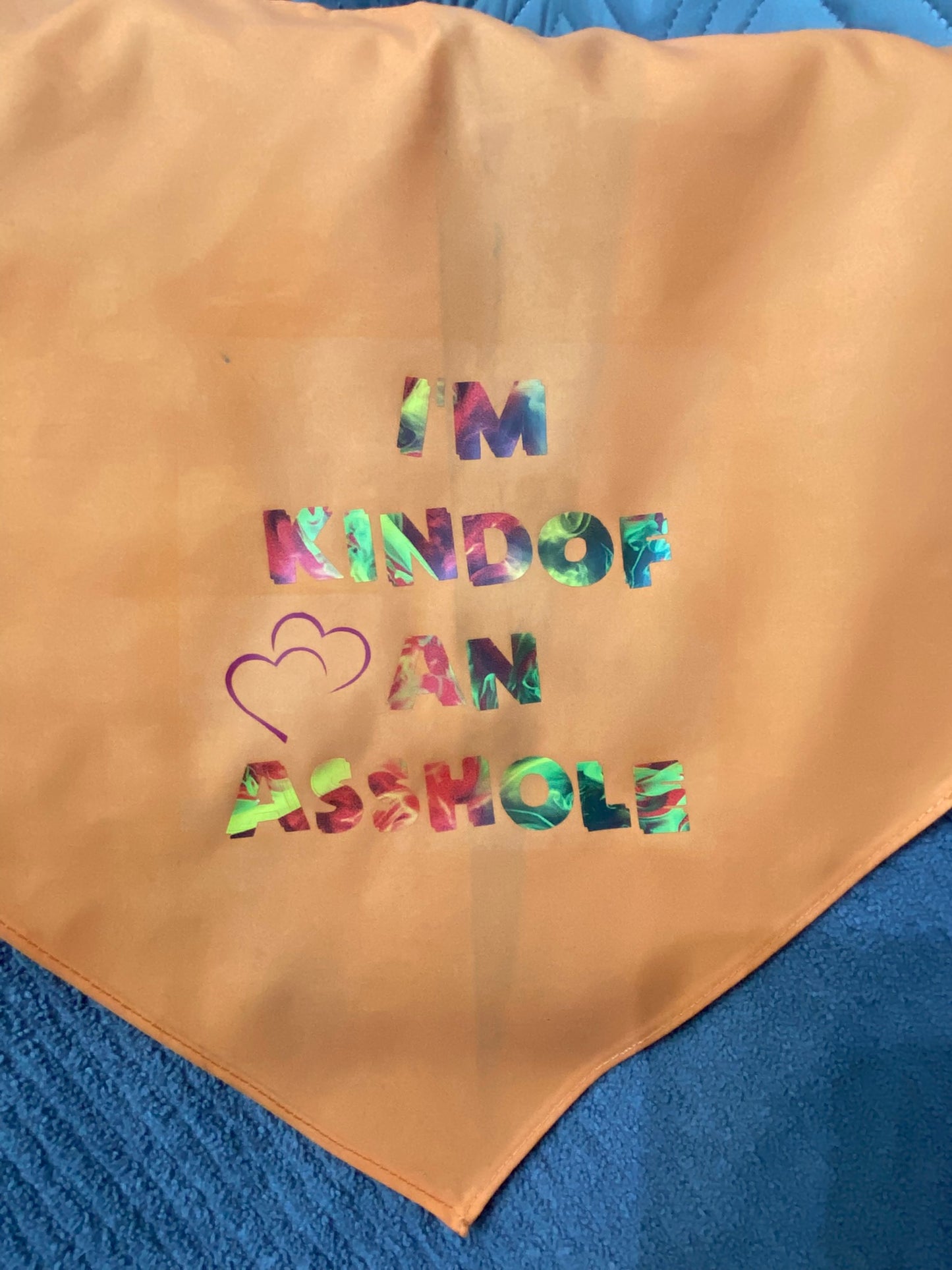 Dog Bandana - I'm An A**hole For Sassy Canines