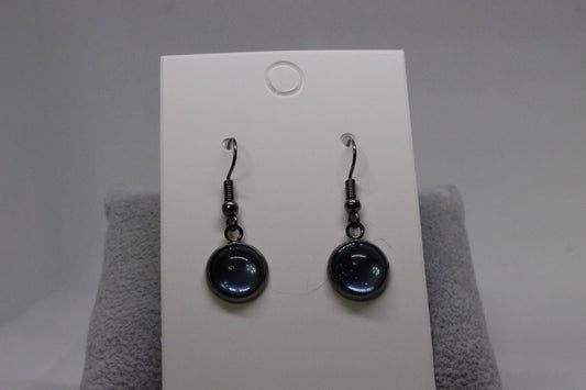 Blue Dangle Earrings (2297)