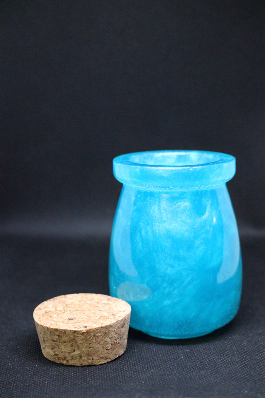 Jar with cork lid