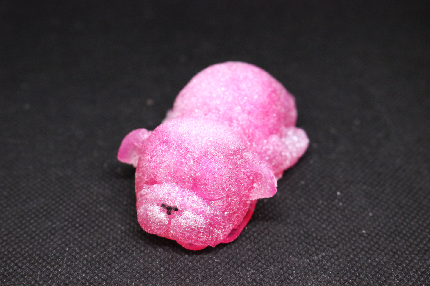 Resin Sleeping Dog Figurine for Home Decor Accent