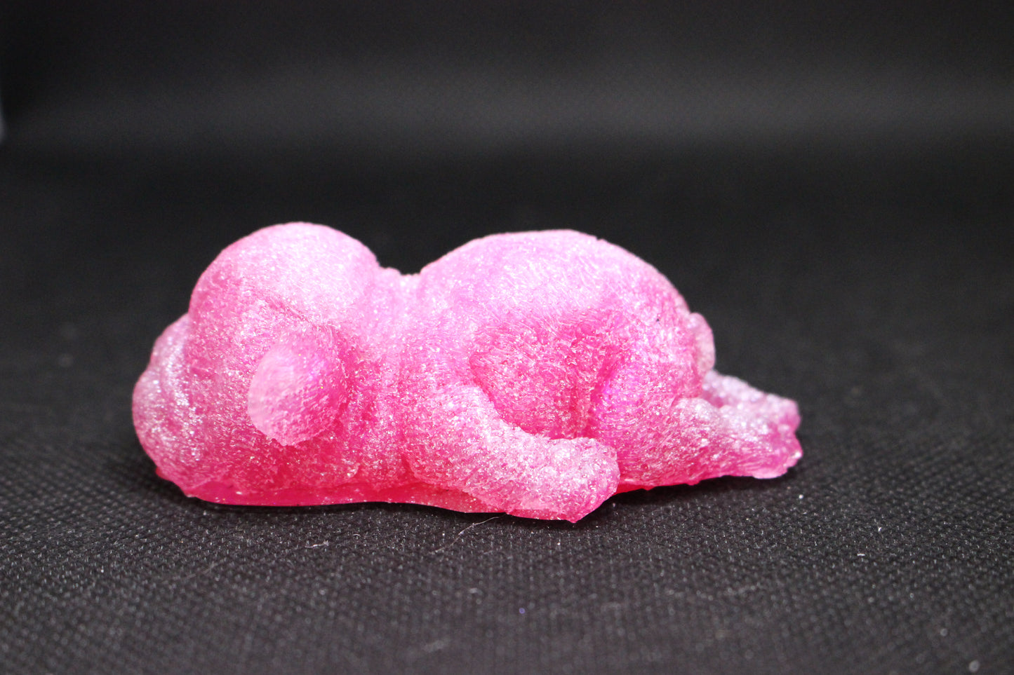 Resin Sleeping Dog Figurine for Home Decor Accent