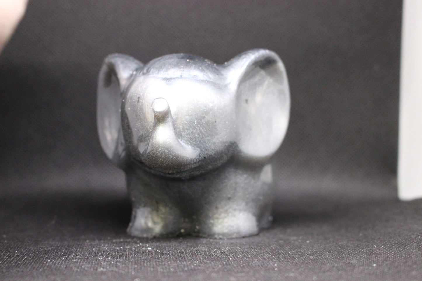Handmade Resin Elephant Candle Scarlet Berry Scented Decor