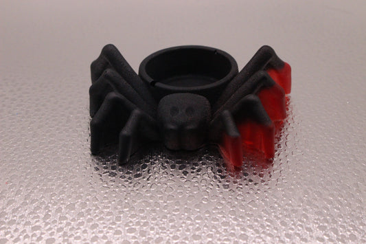 Handmade Resin Spider Tea Light Holder for Spooky Home Decor