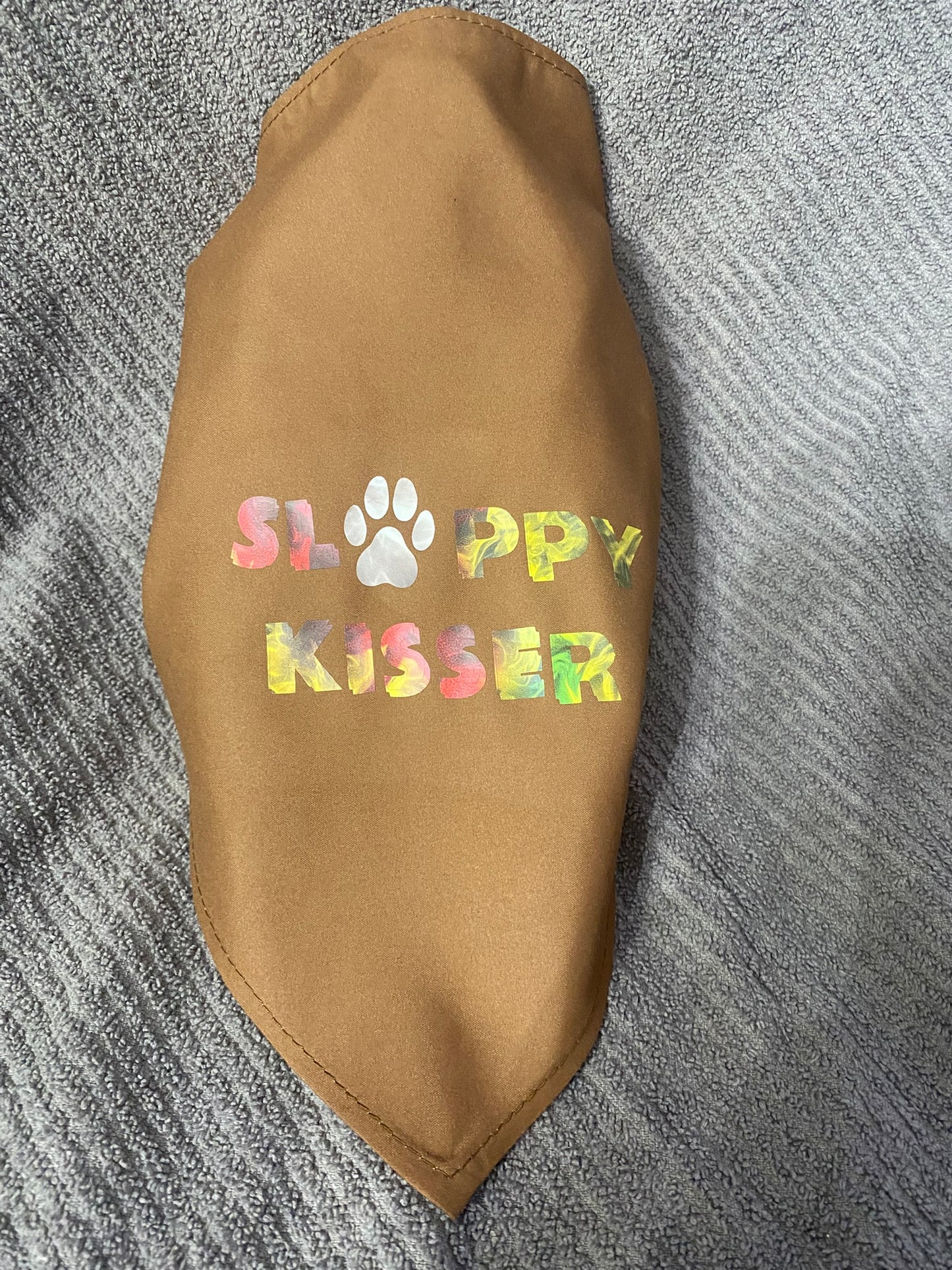 Dog Bandana - Sloppy Kisser for Stylish Pups