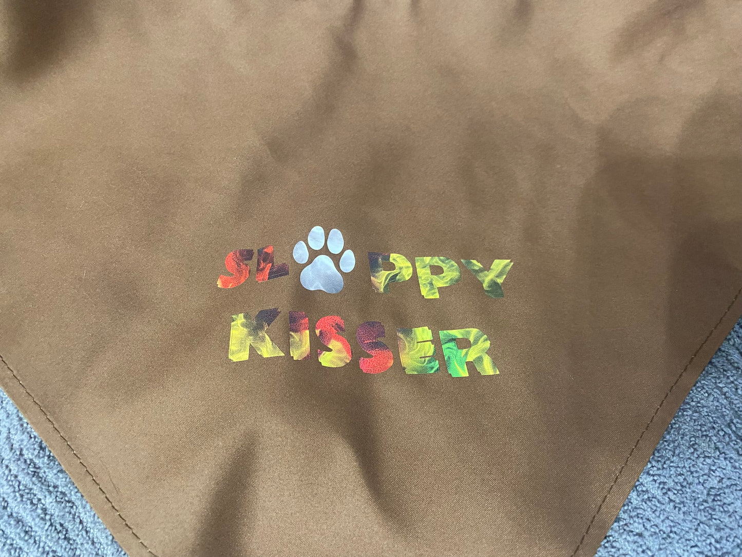 Dog Bandana - Sloppy Kisser for Stylish Pups