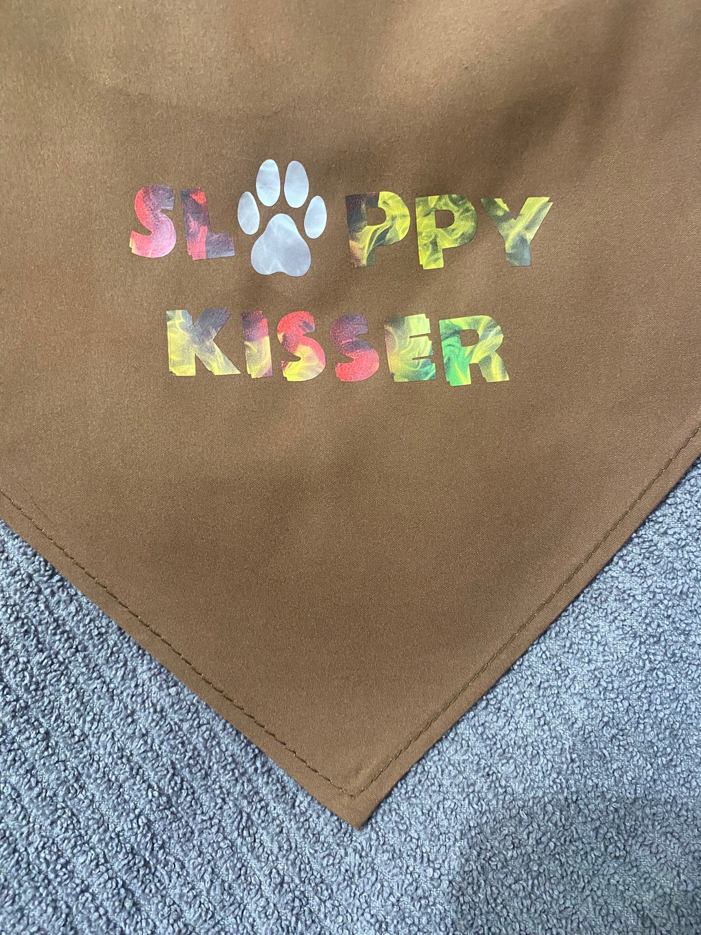 Dog Bandana - Sloppy Kisser for Stylish Pups